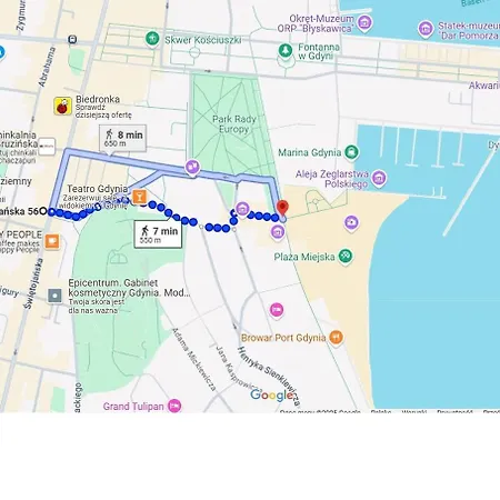 Centrum Marine 5 Min Od Morza Lägenhet